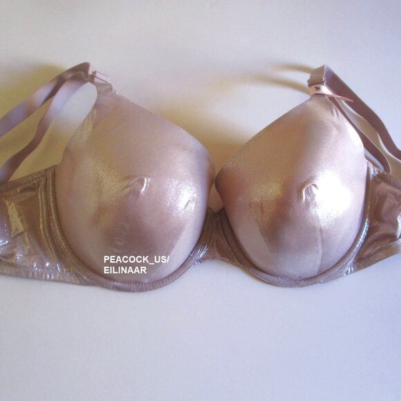 38D Victoria Secret Very Sexy Lightly Lined Shimmer Full Bra Pale Plum nwt - Picture 6 of 12